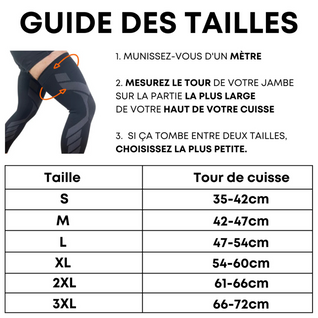 Maintien de compression pour Genoux et Jambes