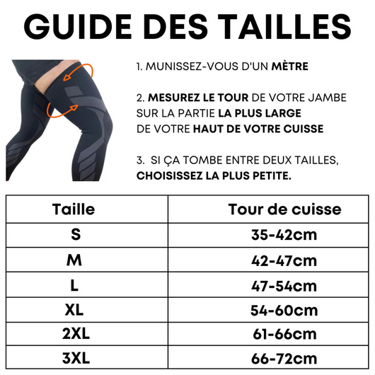 Maintien de compression pour Genoux et Jambes